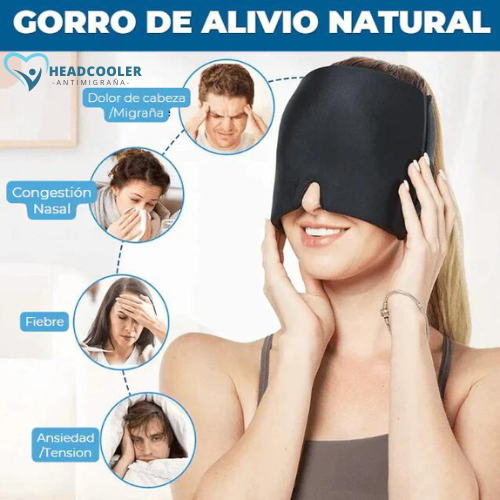 HeadCooler: Alivia jaqueca en minutos