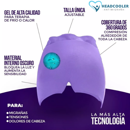HeadCooler: Alivia jaqueca en minutos